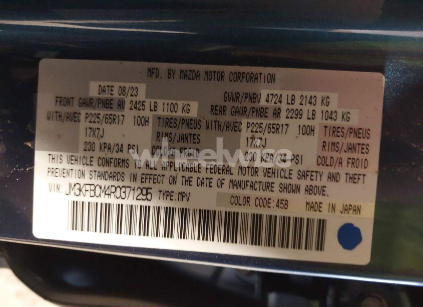 Photo 9 of 2024 Mazda Cx-5 2.5 S PREFERRED (VIN JM3KFBCM4R0371295)