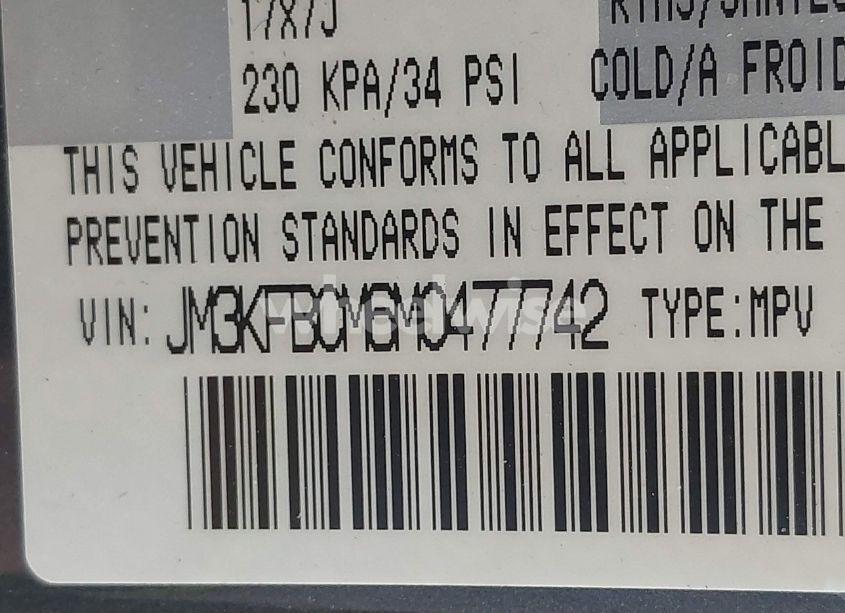 Photo 9 of 2021 Mazda Cx-5 TOURING (VIN JM3KFBCM6M0477742)