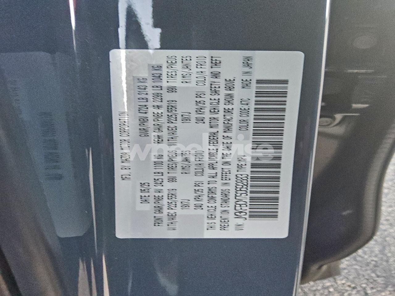 Photo 13 of 2025 MAZDA CX-5 PREFERRED (VIN JM3KFBCM7S0692883)