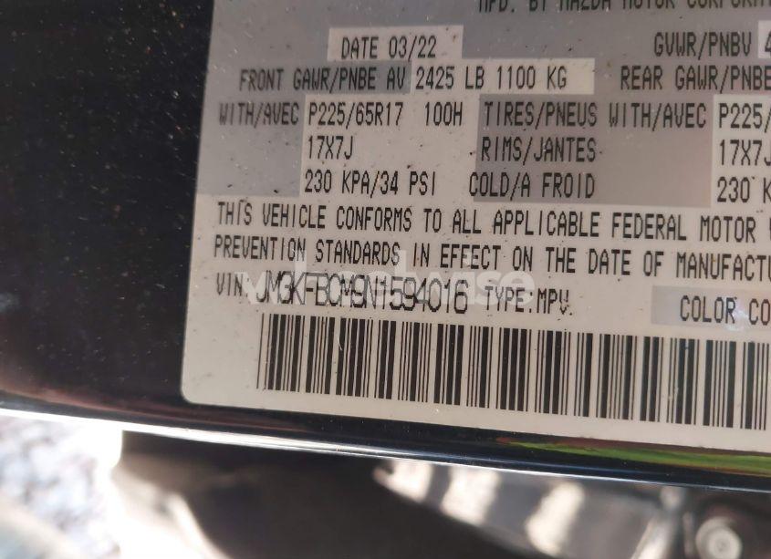 Photo 9 of 2022 Mazda Cx-5 2.5 S PREFERRED (VIN JM3KFBCM9N1594016)