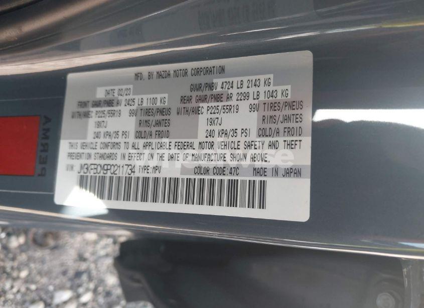 Photo 9 of 2023 Mazda Cx-5 2.5 S CARBON EDITION (VIN JM3KFBCM9P0211734)