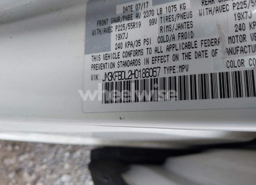 Photo 9 of 2017 Mazda Cx-5 GRAND SELECT (VIN JM3KFBDL2H0186067)