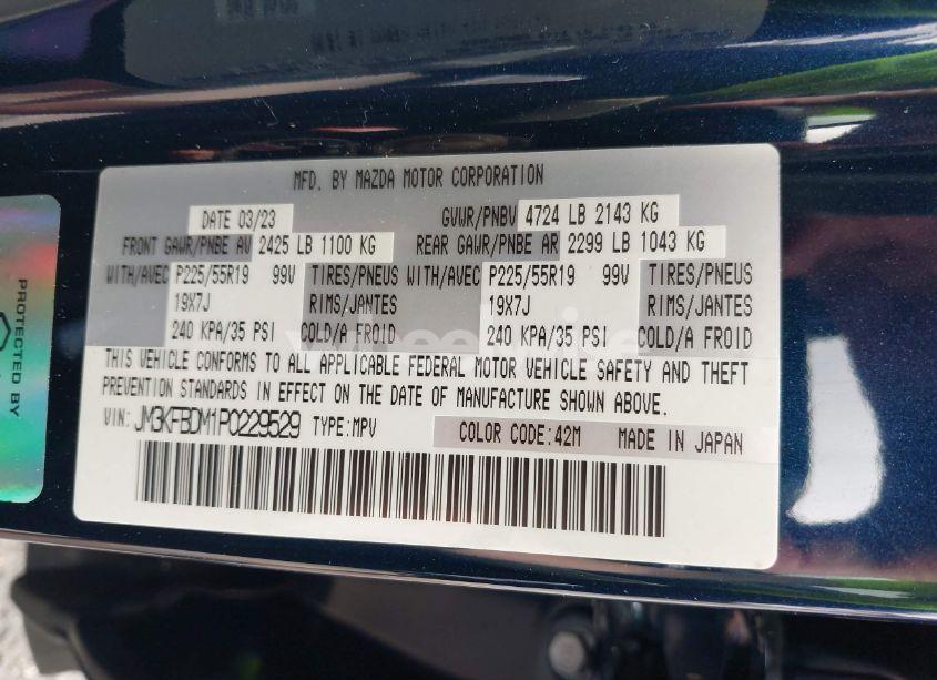 Photo 9 of 2023 Mazda Cx-5 2.5 S PREMIUM (VIN JM3KFBDM1P0229529)