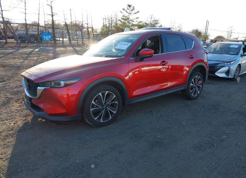 Photo 2 of 2022 Mazda Cx-5 2.5 S PREMIUM (VIN JM3KFBDM3N0574400)