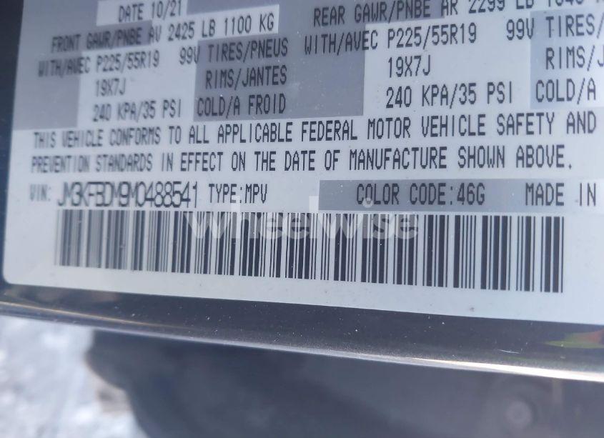 Photo 9 of 2021 Mazda Cx-5 GRAND TOURING (VIN JM3KFBDM9M0488541)