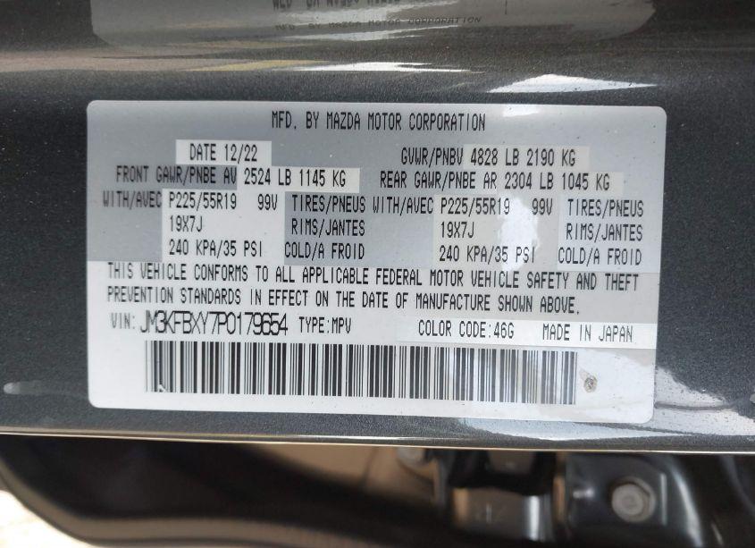 Photo 9 of 2023 Mazda Cx-5 2.5 TURBO SIGNATURE (VIN JM3KFBXY7P0179654)