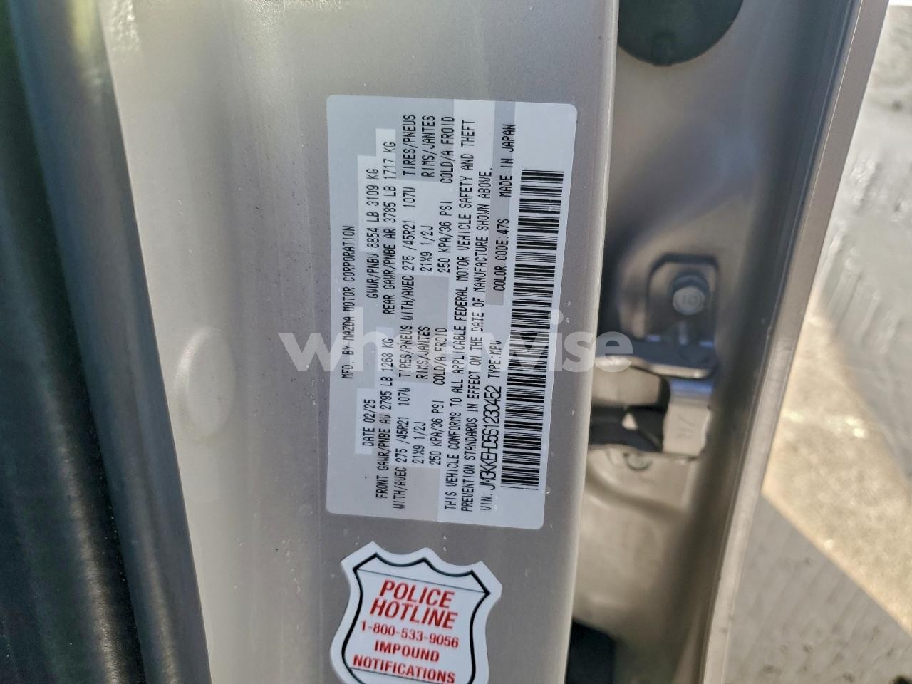 Photo 14 of 2025 MAZDA CX-90 PREMIUM PLUS (VIN JM3KKEHD5S1230452)