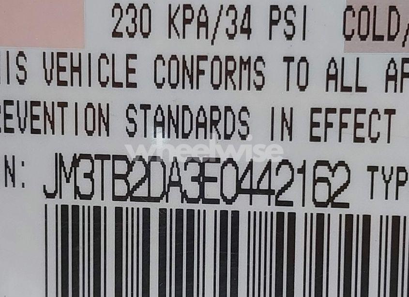 Photo 9 of 2014 Mazda Cx-9 GRAND TOURING (VIN JM3TB2DA3E0442162)