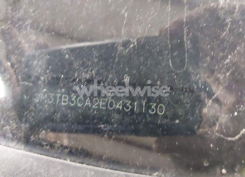 Photo 9 of 2014 Mazda Cx-9 TOURING (VIN JM3TB3CA2E0431130)