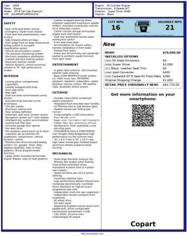 Photo 7 of 2009 NISSAN GT-R BASE N/A (VIN JN1AR54F19M250376)