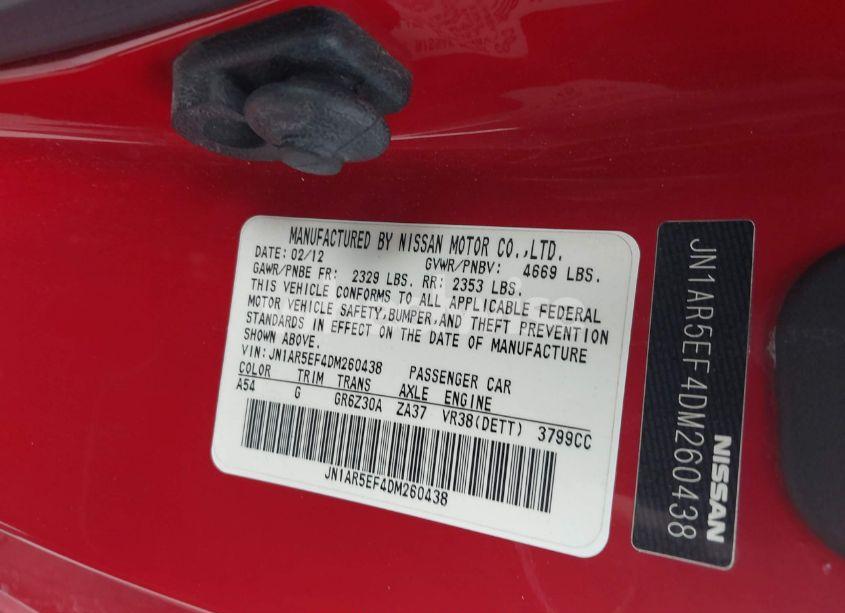 Photo 9 of 2013 Nissan Gt-r PREMIUM (VIN JN1AR5EF4DM260438)