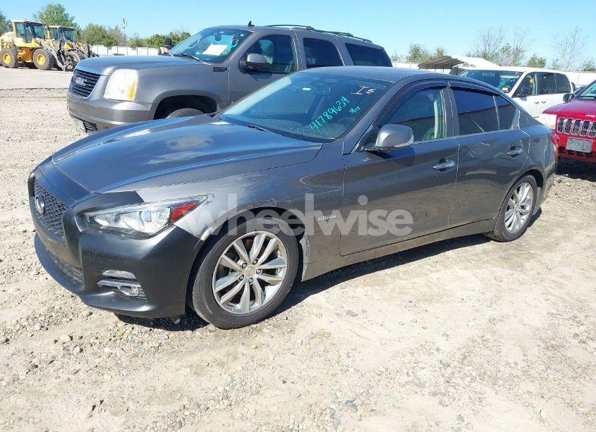 Photo 2 of 2015 Infiniti Q50 HYBRID PREMIUM (VIN JN1AV7AP1FM790360)