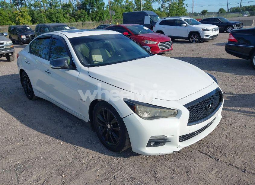 2014 Infiniti Q50 HYBRID PREMIUM (VIN JN1AV7AP2EM690136) main photo