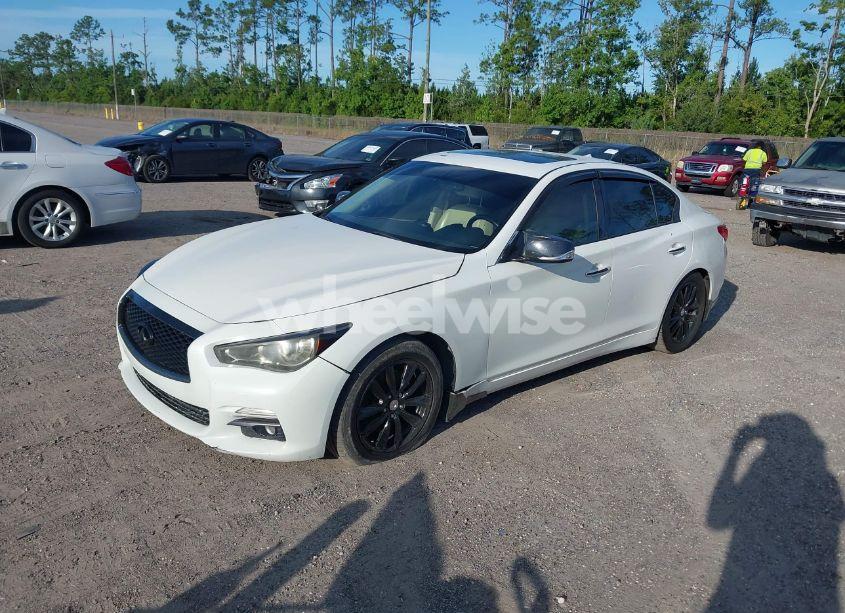 Photo 2 of 2014 Infiniti Q50 HYBRID PREMIUM (VIN JN1AV7AP2EM690136)