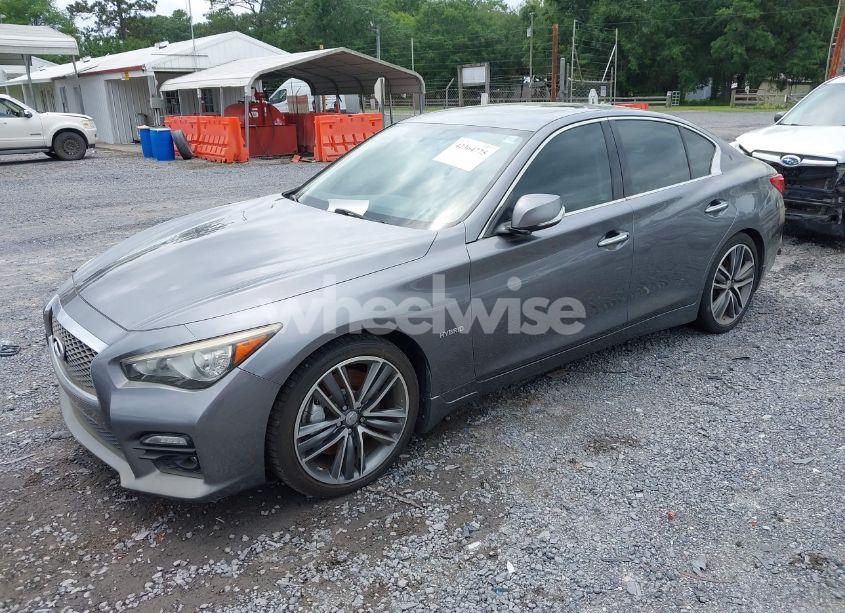 Photo 2 of 2014 Infiniti Q50 HYBRID SPORT (VIN JN1AV7AP3EM690274)