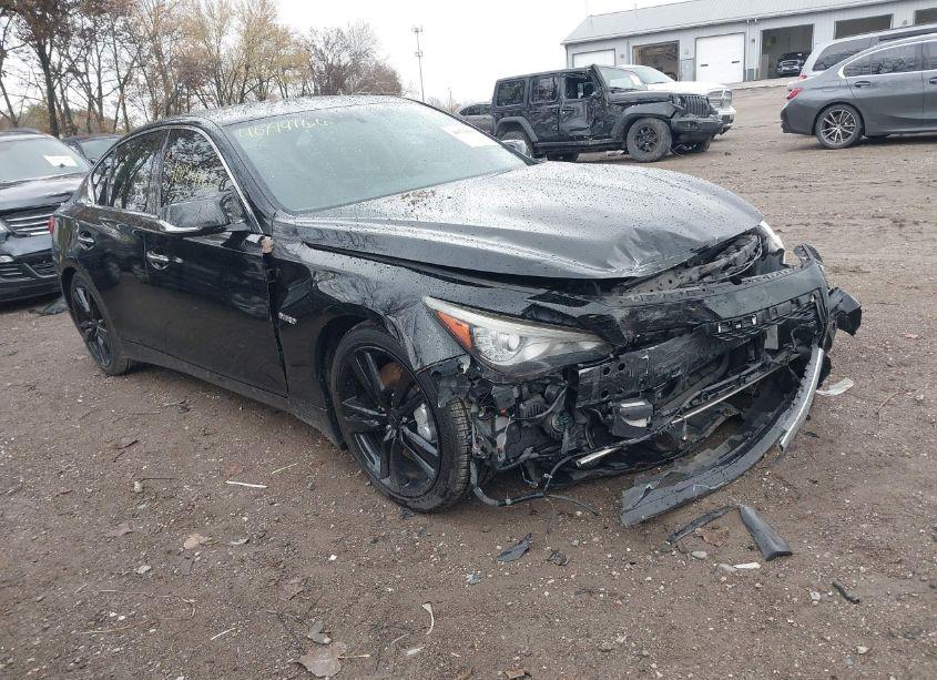 2014 Infiniti Q50 HYBRID SPORT (VIN JN1AV7AP8EM691355) main photo