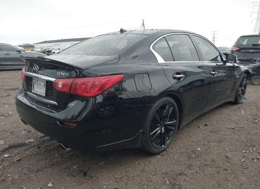 Photo 4 of 2014 Infiniti Q50 HYBRID SPORT (VIN JN1AV7AP8EM691355)