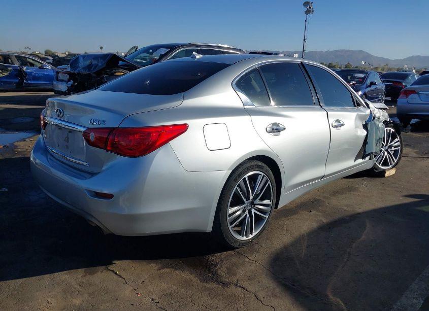 Photo 4 of 2014 Infiniti Q50 HYBRID SPORT (VIN JN1AV7AP8EM692165)
