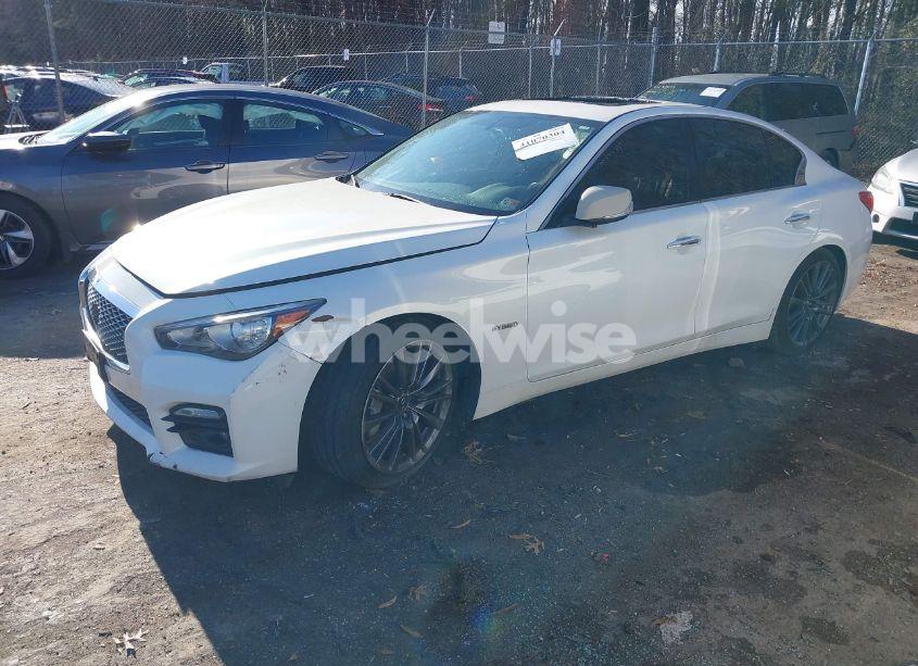 Photo 2 of 2014 Infiniti Q50 HYBRID SPORT (VIN JN1AV7AP8EM692277)