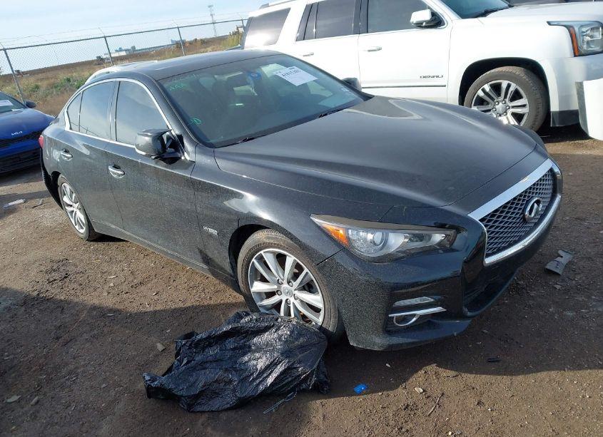 2015 Infiniti Q50 HYBRID PREMIUM (VIN JN1AV7AP9FM790316) main photo