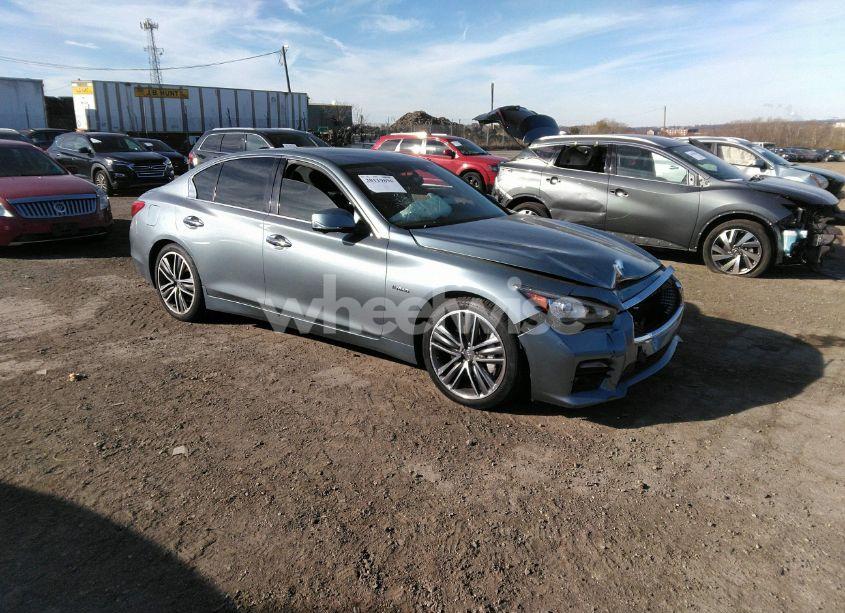2014 Infiniti Q50 HYBRID SPORT (VIN JN1AV7AR0EM702446) main photo