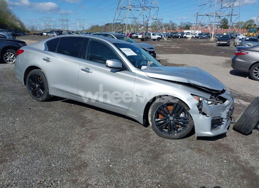 2015 Infiniti Q50 HYBRID SPORT (VIN JN1AV7AR1FM850235) main photo