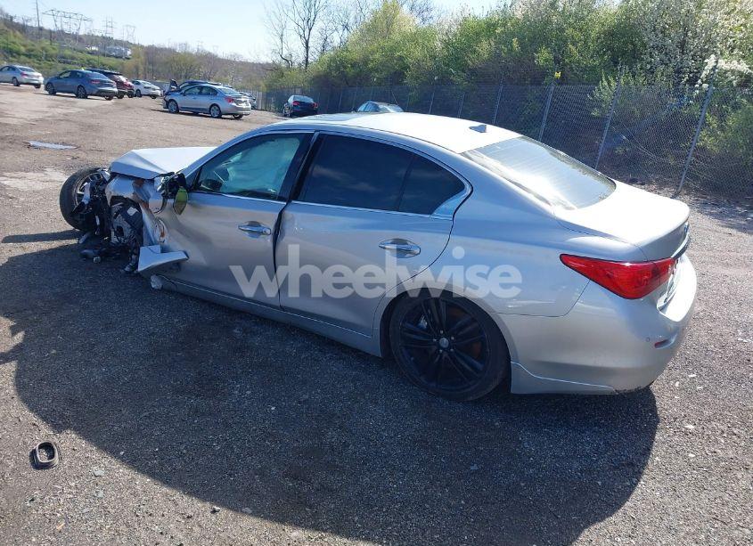 Photo 3 of 2015 Infiniti Q50 HYBRID SPORT (VIN JN1AV7AR1FM850235)