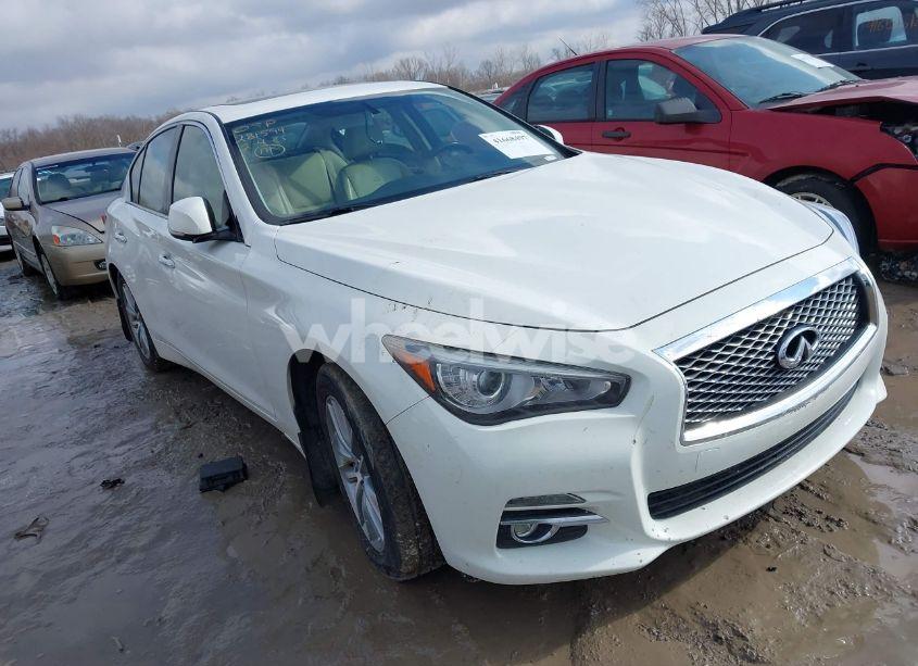 2014 Infiniti Q50 HYBRID PREMIUM (VIN JN1AV7AR3EM701369) main photo