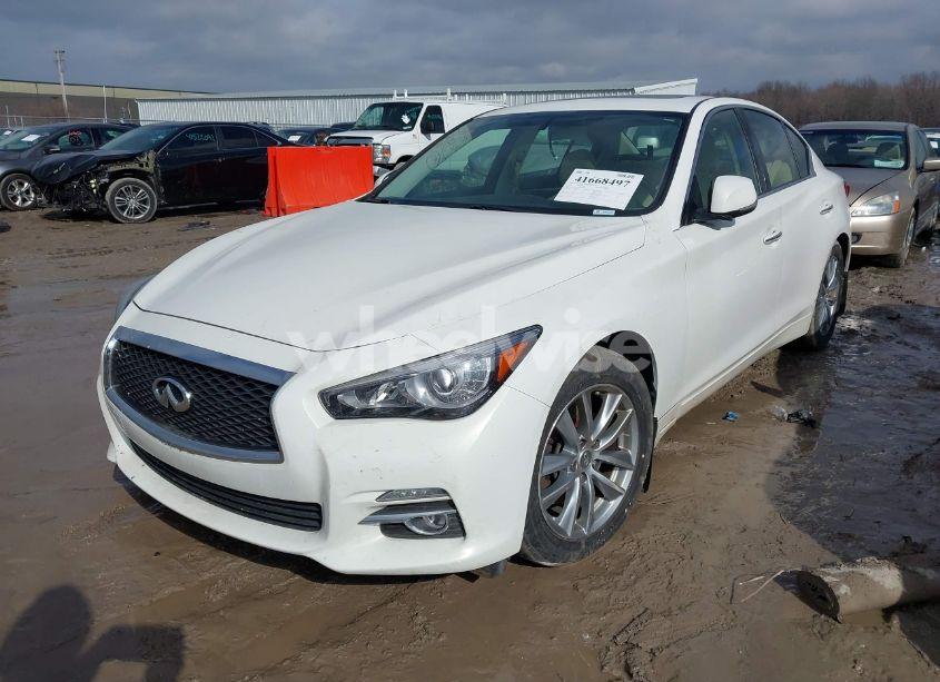 Photo 2 of 2014 Infiniti Q50 HYBRID PREMIUM (VIN JN1AV7AR3EM701369)