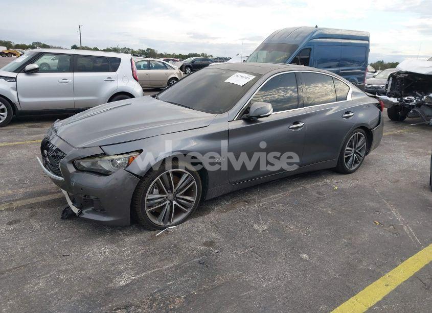 Photo 2 of 2014 Infiniti Q50 HYBRID PREMIUM/SPORT (VIN JN1AV7AR3EM703056)
