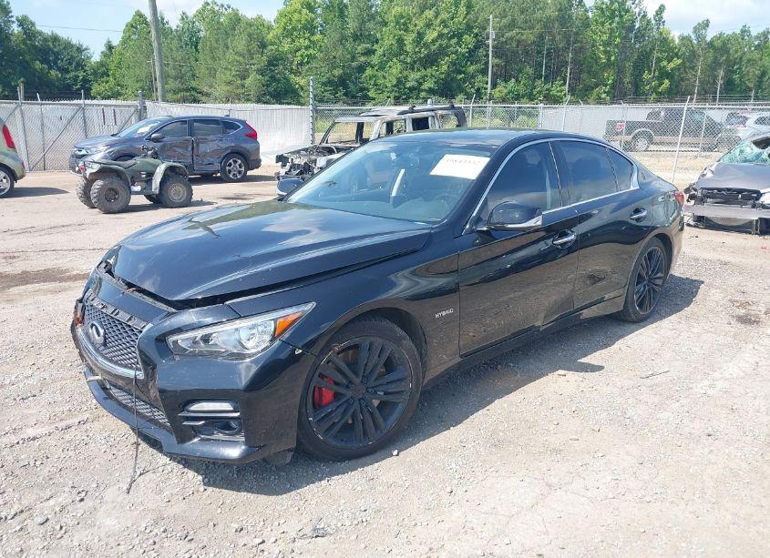 Photo 2 of 2015 Infiniti Q50 HYBRID SPORT (VIN JN1AV7AR3FM850950)