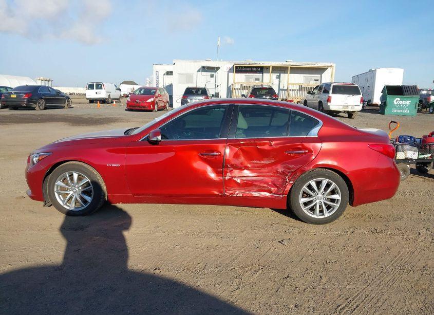 Photo 14 of 2014 Infiniti Q50 HYBRID PREMIUM (VIN JN1AV7ARXEM701336)
