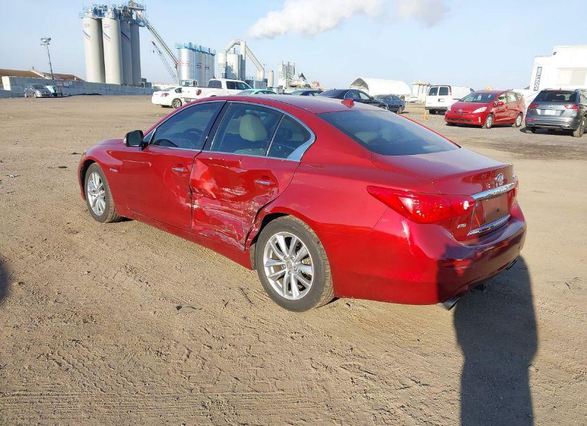 Photo 3 of 2014 Infiniti Q50 HYBRID PREMIUM (VIN JN1AV7ARXEM701336)