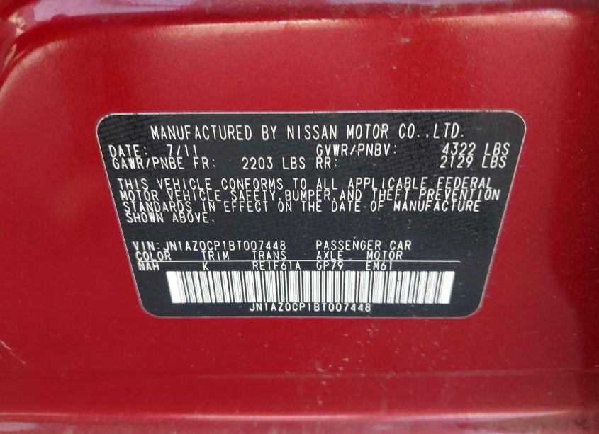 Photo 9 of 2011 Nissan Leaf SL (VIN JN1AZ0CP1BT007448)