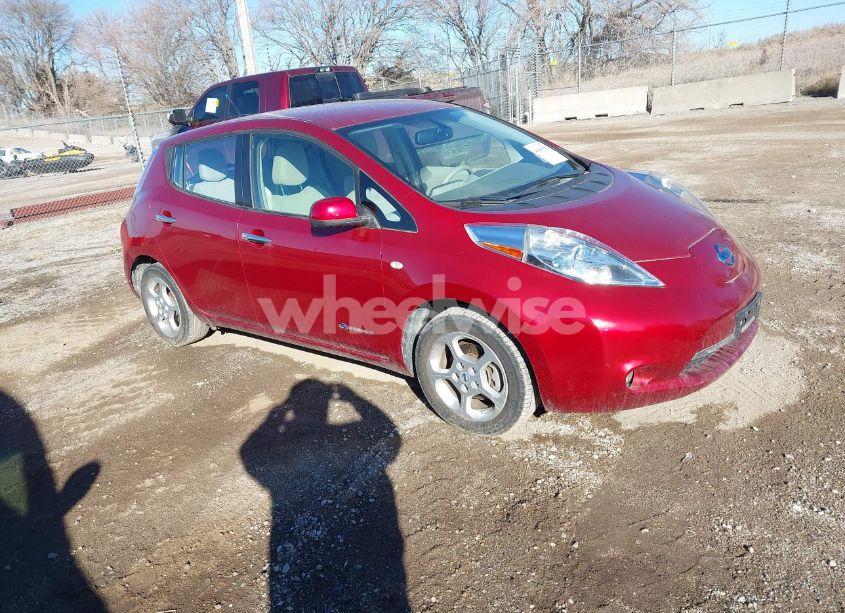 2012 Nissan Leaf SL (VIN JN1AZ0CP1CT020704) main photo
