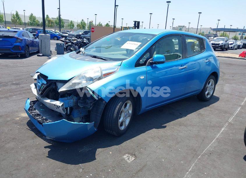 Photo 2 of 2012 Nissan Leaf SL (VIN JN1AZ0CP2CT017438)