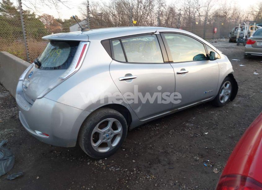 Photo 4 of 2012 Nissan Leaf SL (VIN JN1AZ0CP6CT017653)