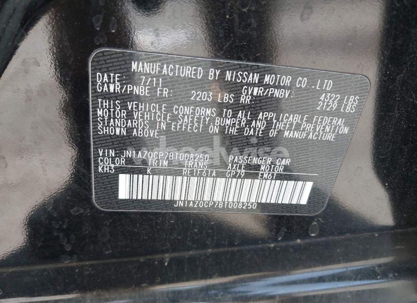 Photo 9 of 2011 Nissan Leaf SL (VIN JN1AZ0CP7BT008250)