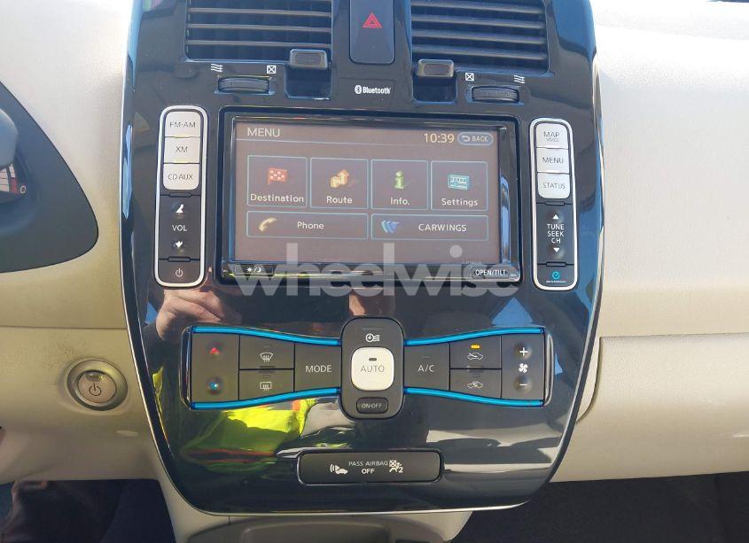 Photo 14 of 2012 Nissan Leaf SL (VIN JN1AZ0CP7CT018794)