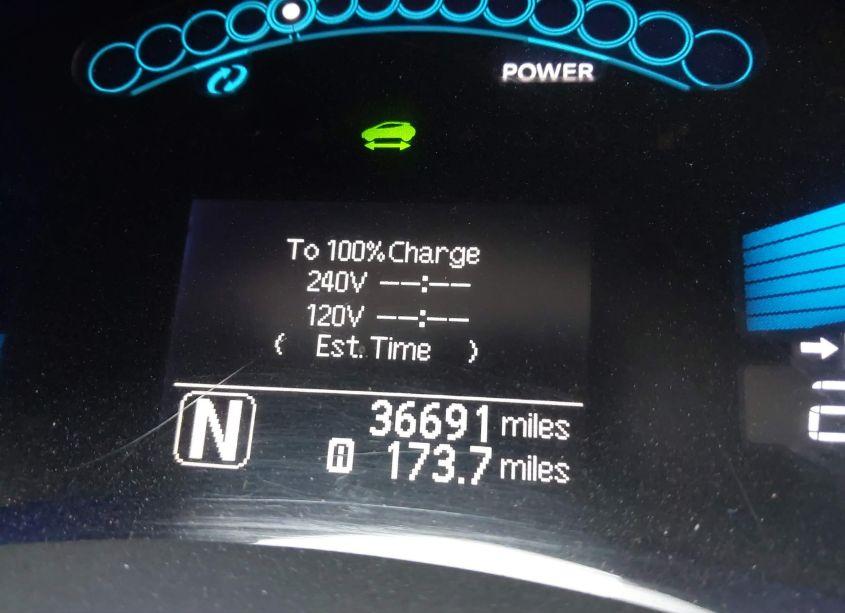 Photo 13 of 2012 Nissan Leaf SL (VIN JN1AZ0CP7CT023607)