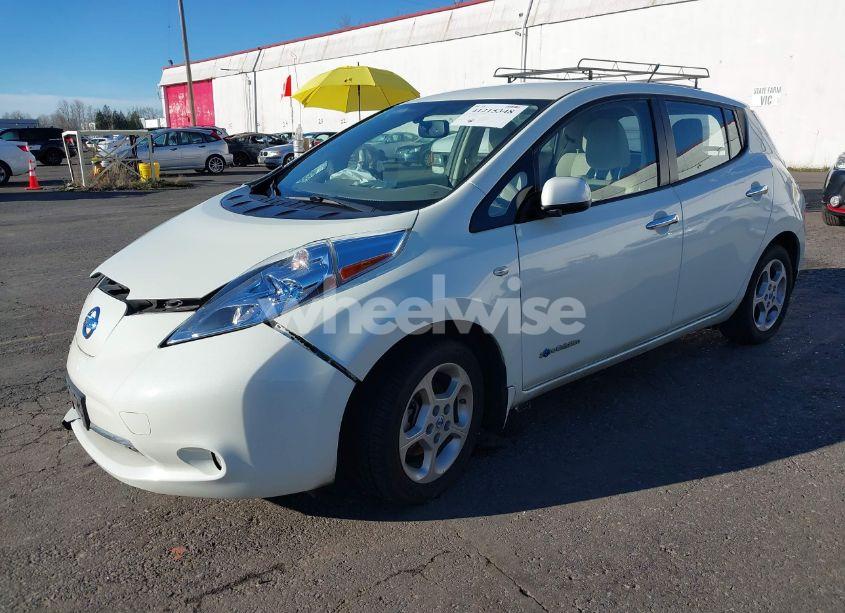 Photo 2 of 2012 Nissan Leaf SL (VIN JN1AZ0CP9CT016965)
