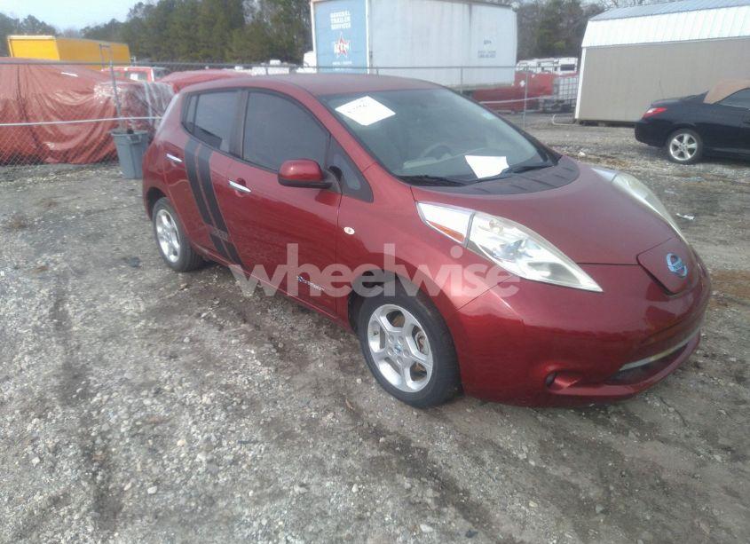 2011 Nissan Leaf SL (VIN JN1AZ0CPXBT005682) main photo