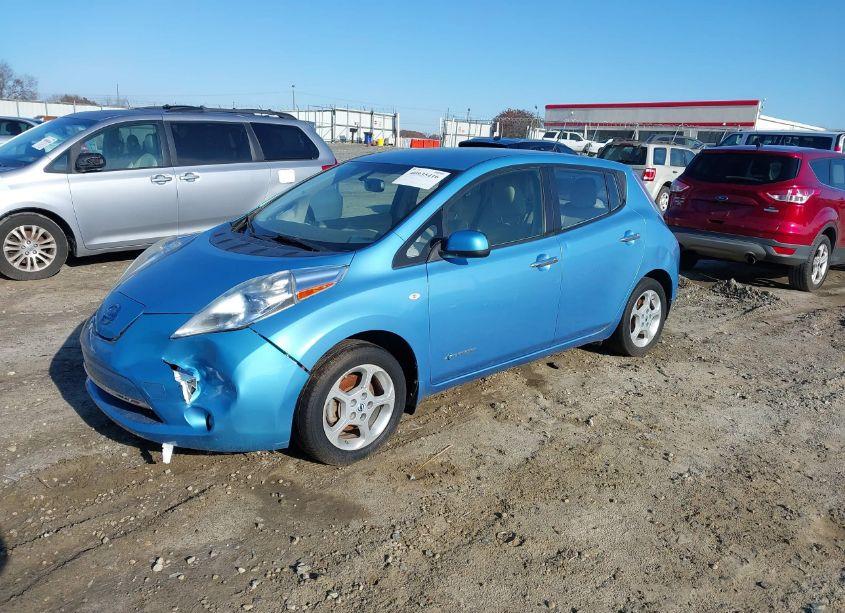 Photo 2 of 2012 Nissan Leaf SL (VIN JN1AZ0CPXCT015100)