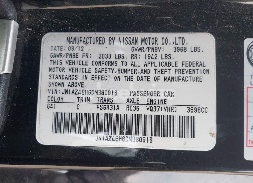 Photo 8 of 2013 Nissan 370z NISMO (VIN JN1AZ4EH6DM380916)