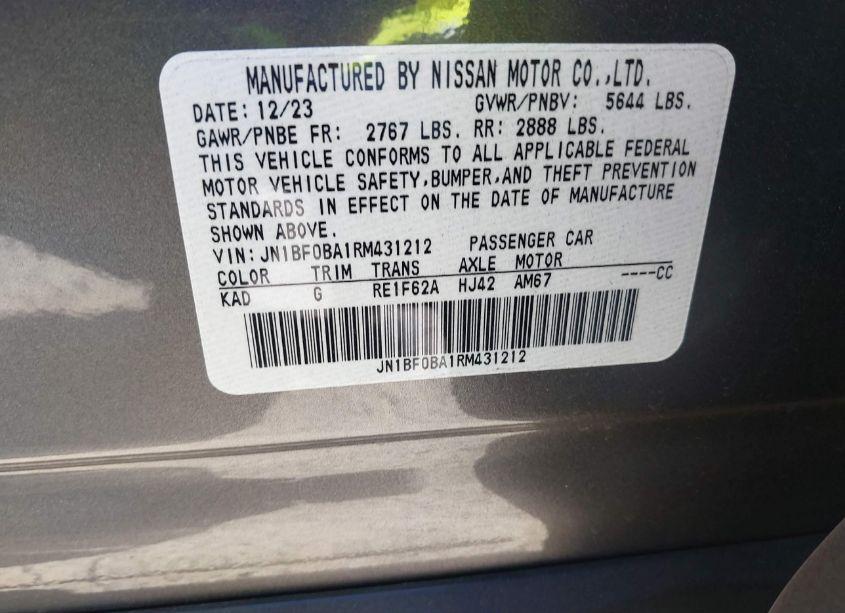 Photo 9 of 2024 Nissan Ariya EVOLVE+ (VIN JN1BF0BA1RM431212)