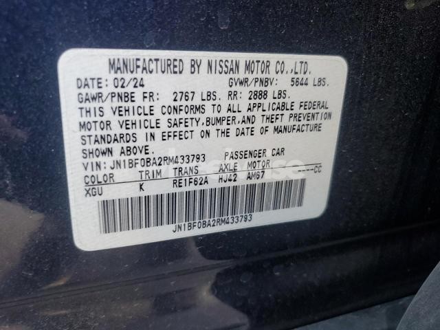 Photo 2 of 2024 NISSAN ARIYA EVOLVE+ (VIN JN1BF0BA2RM433793)