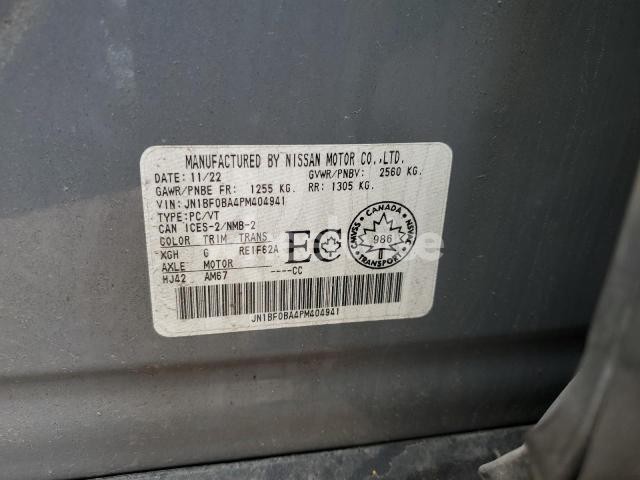 Photo 2 of 2023 NISSAN ARIYA EVOLVE+ (VIN JN1BF0BA4PM404941)