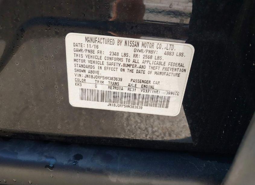 Photo 9 of 2017 Infiniti Qx50 N/A (VIN JN1BJ0RP5HM383639)