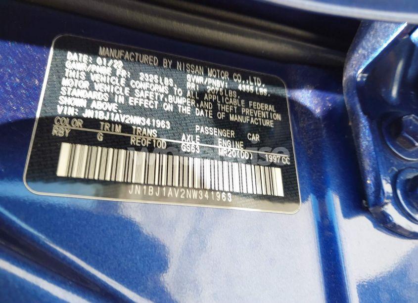 Photo 9 of 2022 Nissan Rogue SPORT S FWD XTRONIC CVT (VIN JN1BJ1AV2NW341963)