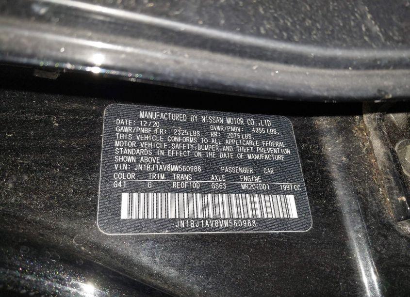 Photo 9 of 2021 Nissan Rogue SPORT S FWD XTRONIC CVT (VIN JN1BJ1AV8MW560988)
